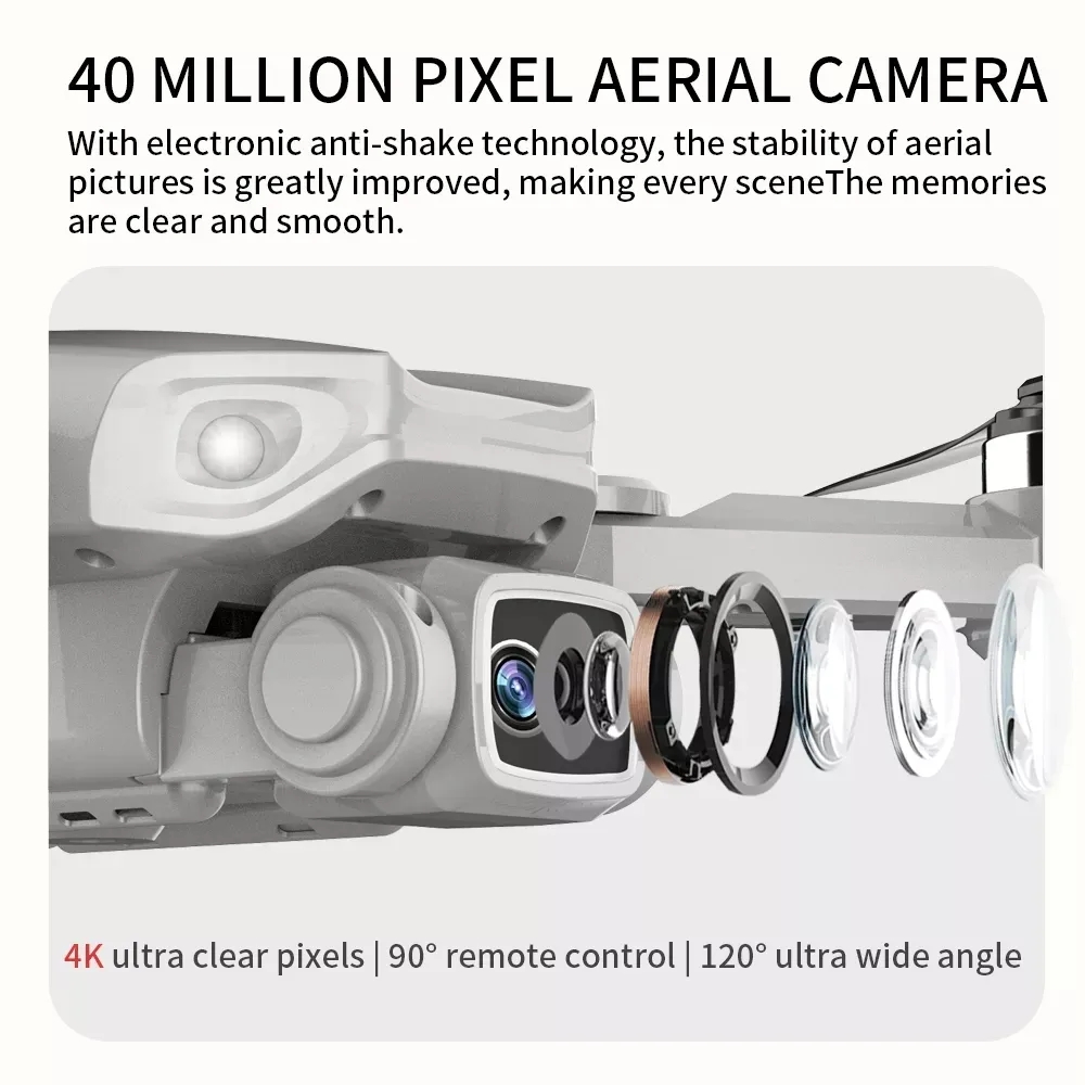 Drone L900 Pro 4K Professional - огляд і ціна Drone Camera Night Vision