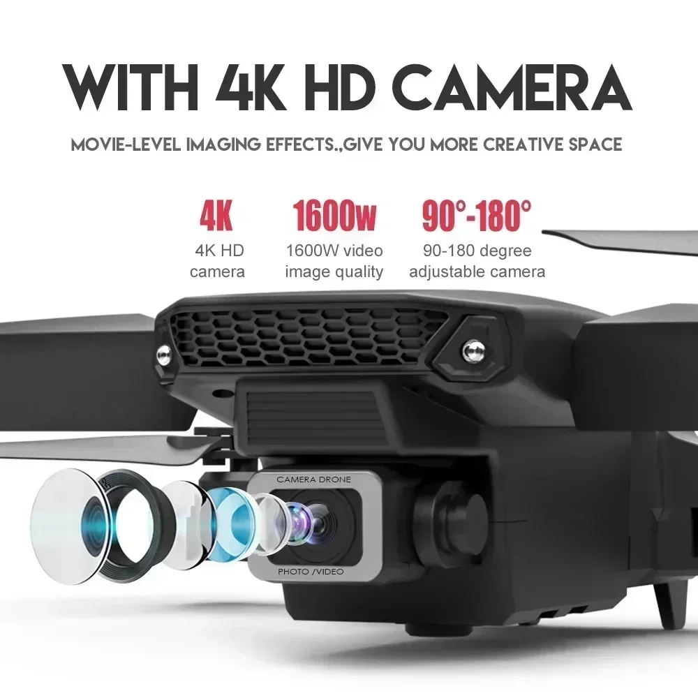 E88 Pro WIFI FPV Drone Wide An - огляд і ціна Drone Camera Night Vision