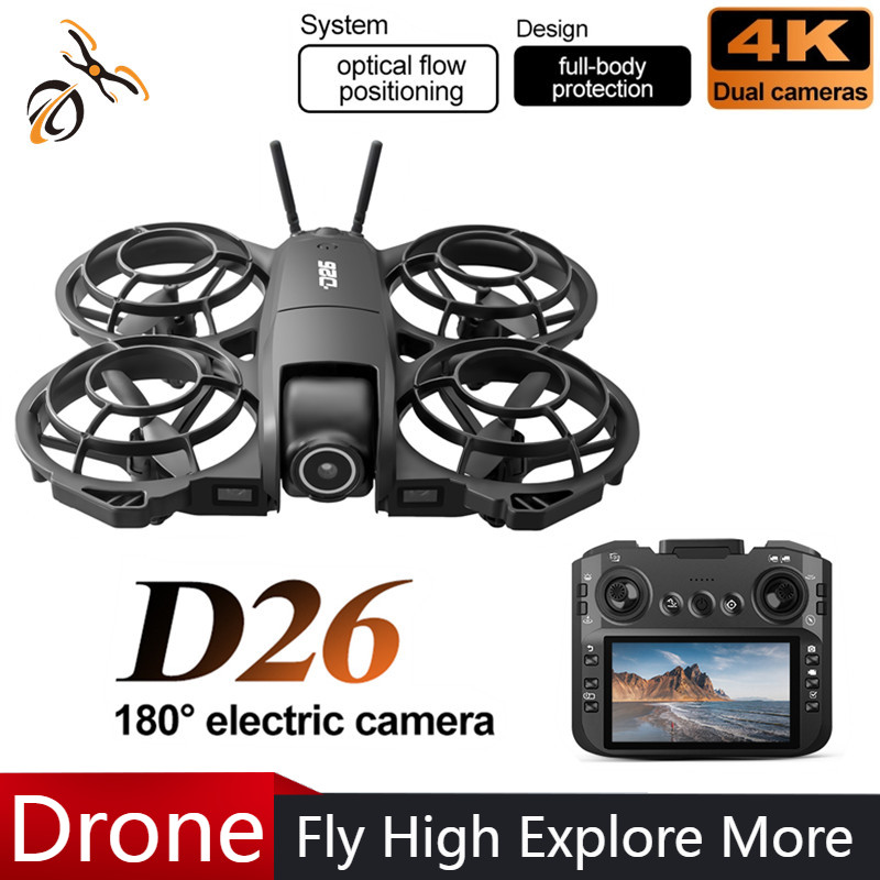 D26 Drone 4K Aerial HD 180° Ca - огляд і ціна Drone Camera 4K