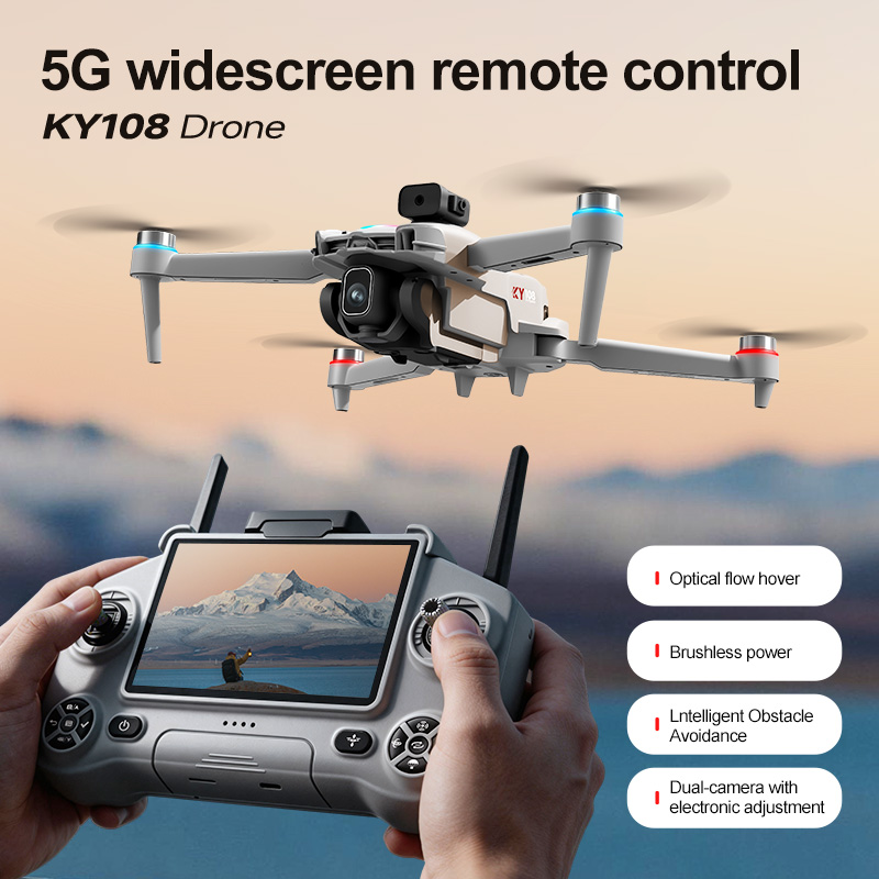 2026 New KY108 Drone With 8K C - огляд і ціна Drone Camera Night Vision
